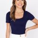 Collette Top- Navy-X4IW896